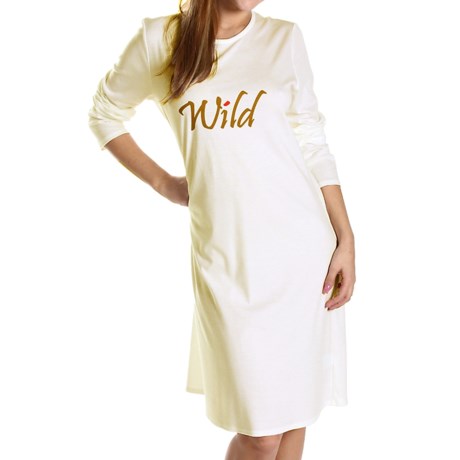 Rosch Creative Culture Rosch Wild Nightshirt - Cotton Jersey, Long Sleeve (For Women)