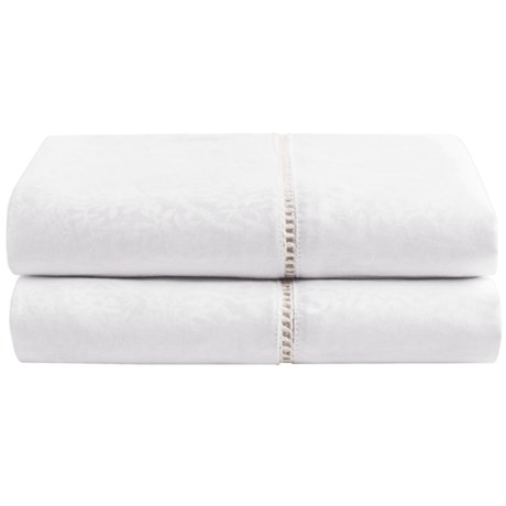 DownTown Paisley Jacquard Pillowcases - Euro, 270 TC Egyptian Cotton, Set of 2