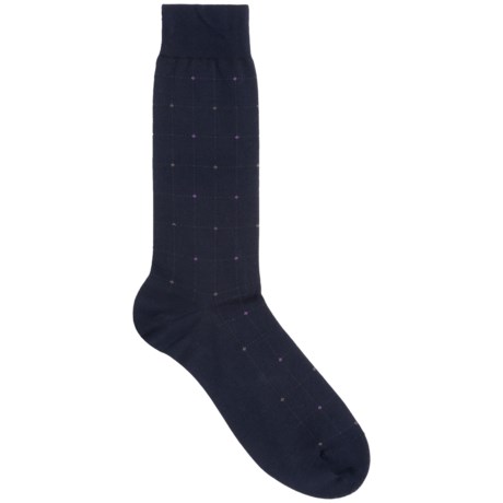 Pantherella Mini Square Dress Socks - Mid-Calf (For Men)
