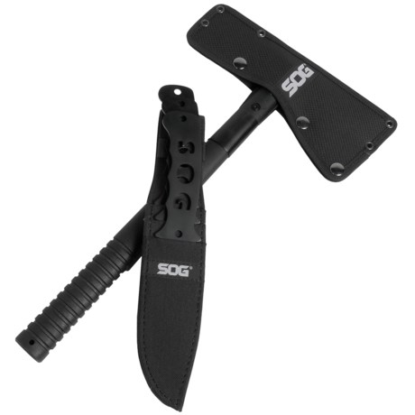 SOG Tactical Tomahawk and Throwing Knives Combo Set