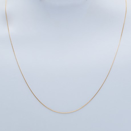 Stanley Creations Box Chain Necklace - 14K Gold