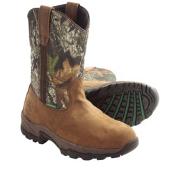 John Deere Footwear 11” EH Work Boots - Waterproof, Leather-Nylon (For Men)