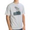 Sage Splashing Tarpon T-Shirt - Short Sleeve (For Men)