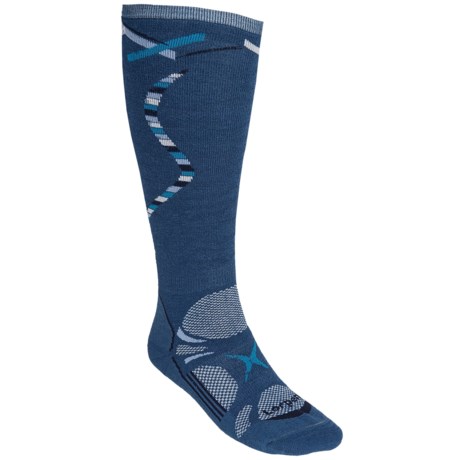 Lorpen T3 Ski Socks - Merino Wool-PrimaLoft®, 2-Pack, Over the Calf (For Men and Women)