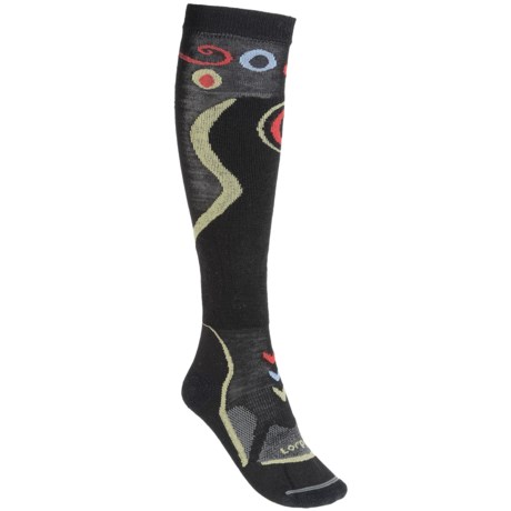 Lorpen T3 Light Ski Socks - Merino Wool, PrimaLoft®, 2-Pack, Over-the-Calf (For Women)
