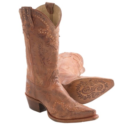 Sonora New Riley Cowboy Boots - Leather, Snip Toe (For Women)
