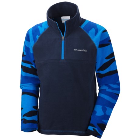 Columbia Sportswear Glacial Print Fleece Jacket (For Toddlers)