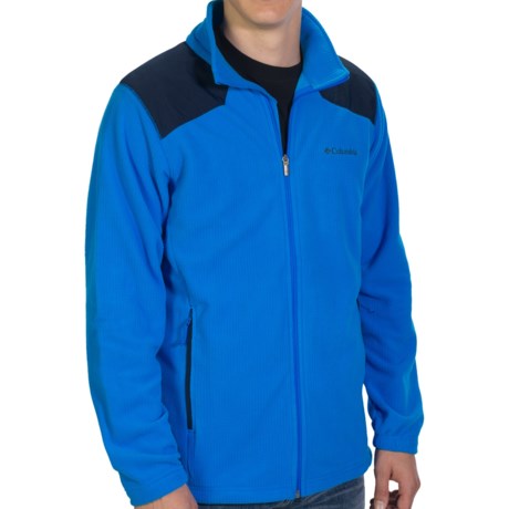 Columbia Sportswear Grid Line Fleece Jacket (For Men)