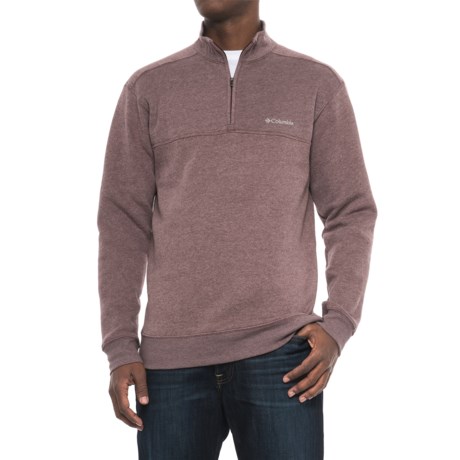 Columbia Sportswear Hart Mountain II Fleece Pullover Jacket - Zip Neck  (For Men)