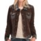 Scully Aztec Embroidered Boar Suede Jacket (For Women)