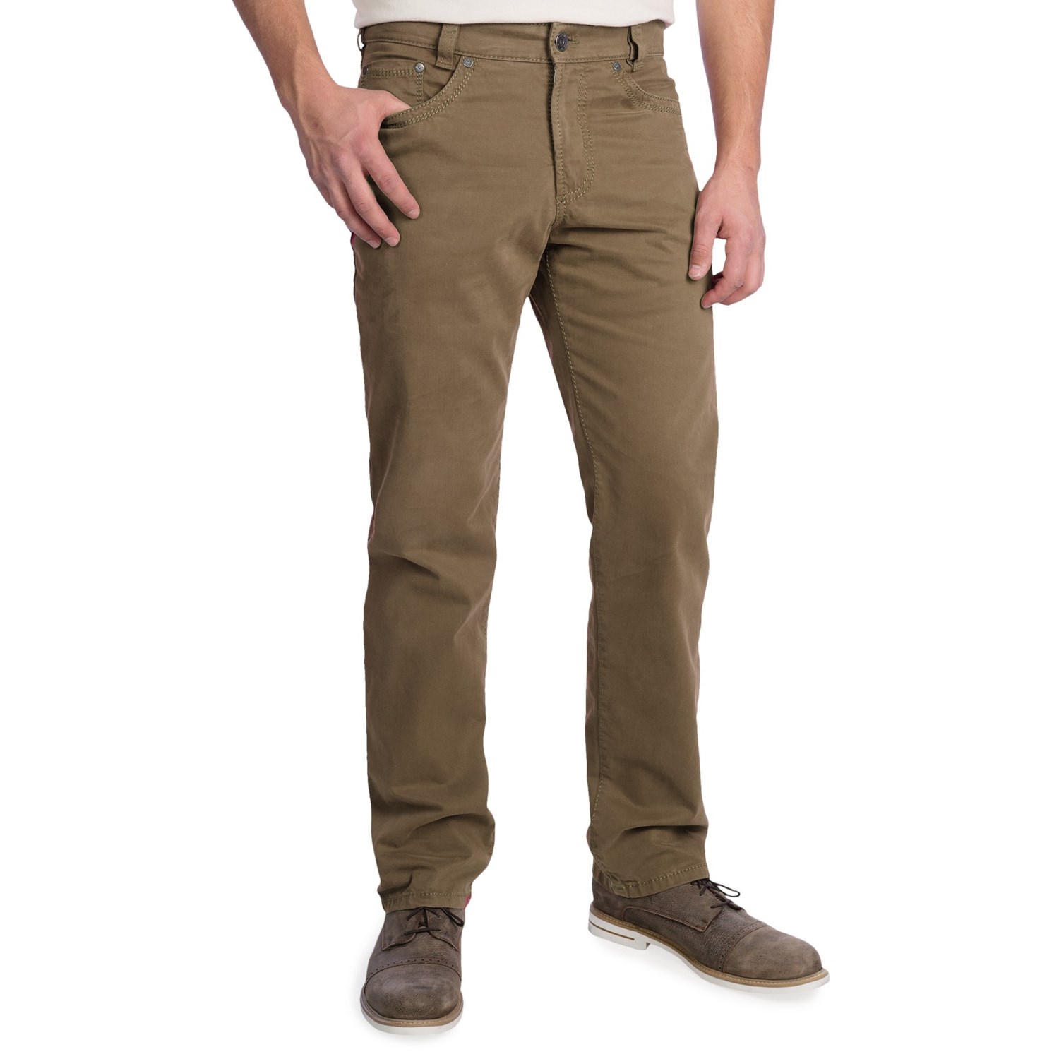 Gardeur Nevio Traditional Stretch Twill Pants (For Men) 8219X - Save 68%
