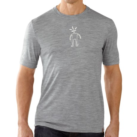 SmartWool Logo T-Shirt - Merino Wool, Short Sleeve (For Men)
