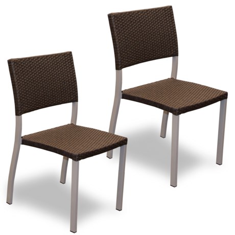 Everlasting Acacia Wicker Chairs - Set of 2