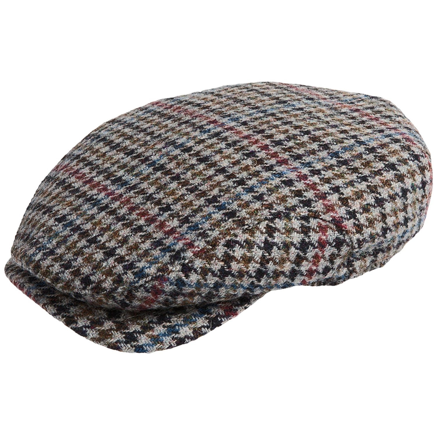 Wigens Wool Houndstooth Harris Tweed Ivy Cap (For Men) 8246Y - Save 54%