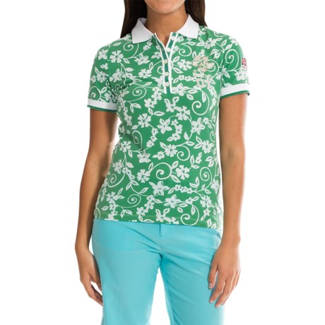 Bogner Coco Ratti Jersey Golf Polo Shirt - Short Sleeve (For Women)