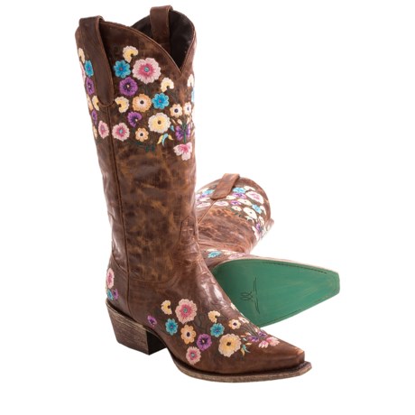 Lane Boots Allie Cowboy Boots - Snip Toe (For Women)