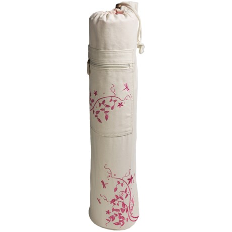 Gaiam Embroidered Yoga Mat Bag