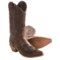 Twisted X Boots Steppin’ Out Cowboy Boots - Flowers, F-Toe (For Women)