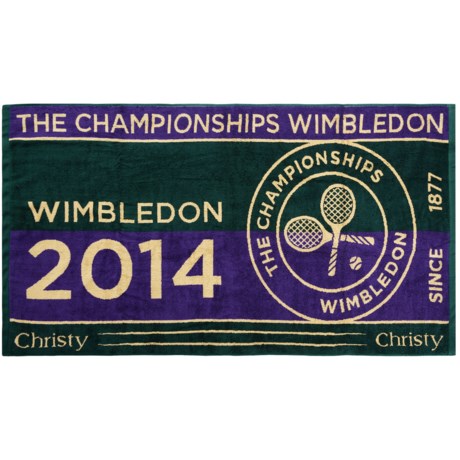 Christy of England Christy Wimbledon 2014 Championship Men’s Towel