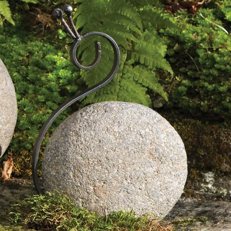 Ancient Graffiti Snail Garden Figure - Medium