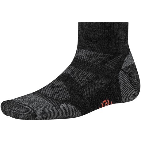 SmartWool Outdoor Sport Light Mini Socks - Merino Wool, Quarter-Crew (For Men and Women)