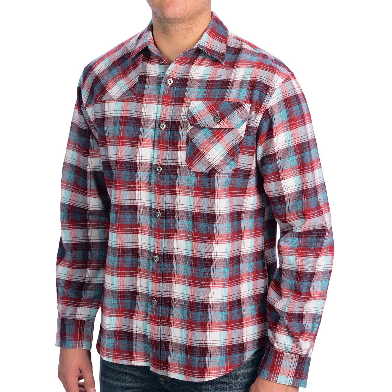 Howler Brothers Harkers Flannel Shirt (For Men) 8288D - Save 62%