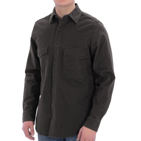 Woolrich Chamois Shirt - Long Sleeve (For Men)