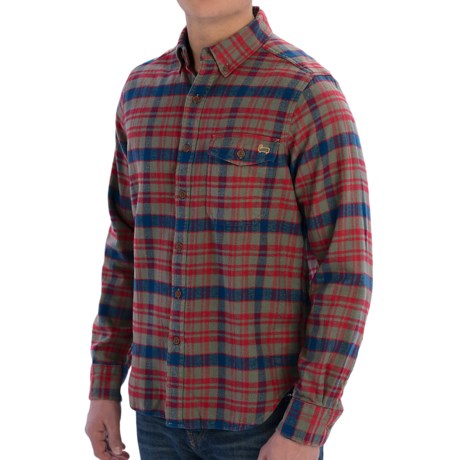 Woolrich Rich Flannel Shirt - Long Sleeve (For Men)