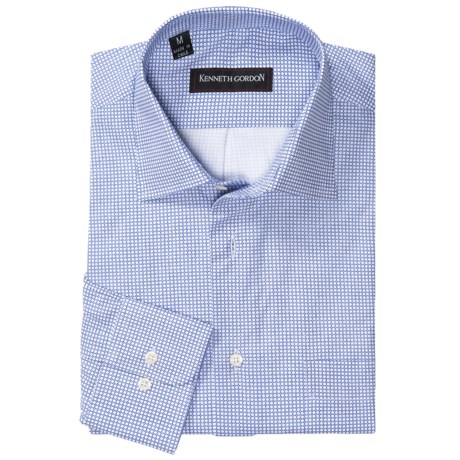 Kenneth Gordon Fancy Cotton Shirt - Spread Collar, Long Sleeve (For Men)