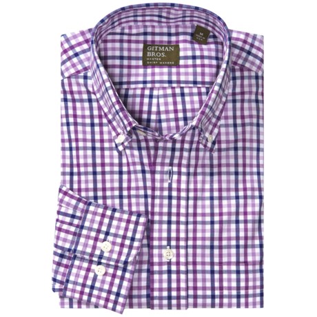 Gitman Brothers Cotton Check Shirt - Long Sleeve (For Men)