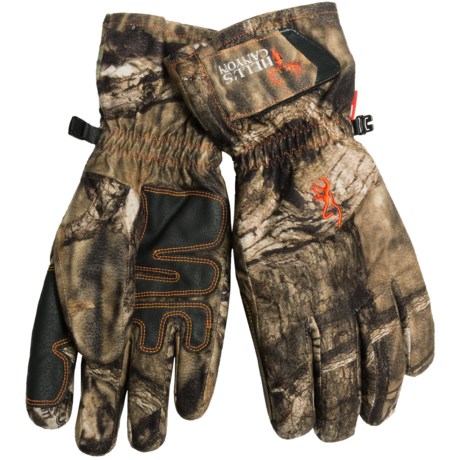 Browning Hell's Canyon PrimaLoft® OutDry® Gloves - Waterproof, Insulated (For Men)
