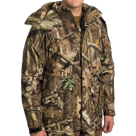 Browning Wasatch Rain Parka - Waterproof, Insulated (For Big Men)