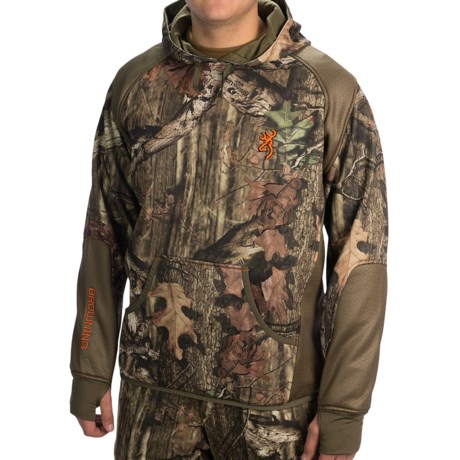 Browning Hell's Canyon High-Performance Fleece Hoodie (For Big Men)