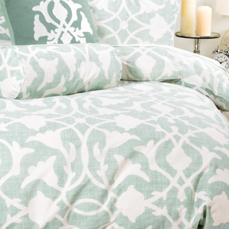 Barbara Barry Poetical Duvet Cover - King, Cotton Percale