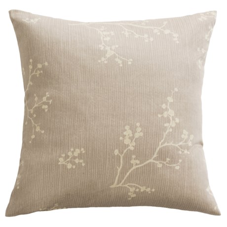 Barbara Barry Night Blossom Decor Pillow - 16x16”, Cotton Sateen