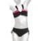 Anne Cole Criss-Cross Halter Bikini - Tie-Side Bottoms (For Women)