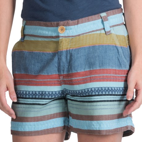 dylan Navajo Stripe Shorts (For Women)