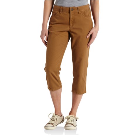Carhartt Sibley Denim Crop Pants (For Women)
