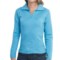 Specially made Split Placket Solid Knit Shirt - Long Sleeve (For Women)