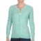August Silk French Knot Cardigan Sweater - Button Front (For Women)