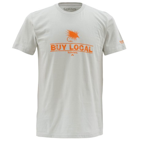 Simms Buy Local T-Shirt - Short Sleeve (For Men)