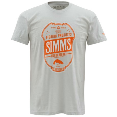 Simms Trademark T-Shirt - Short Sleeve (For Men)
