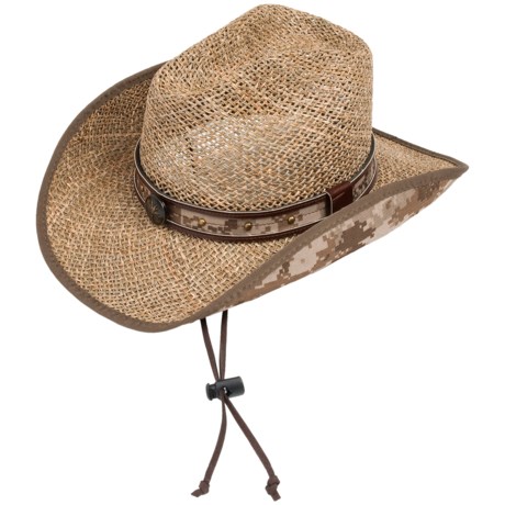 Kenny Chesney Seagrass Cowboy Hat (For Men and Women)