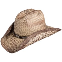 Scala Buri Straw Cowboy Hat (For Men and Women)