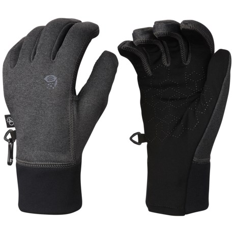 Mountain Hardwear Stimulus Gloves - Polartec® Power Stretch®, Touch-Screen Compatible (For Men)