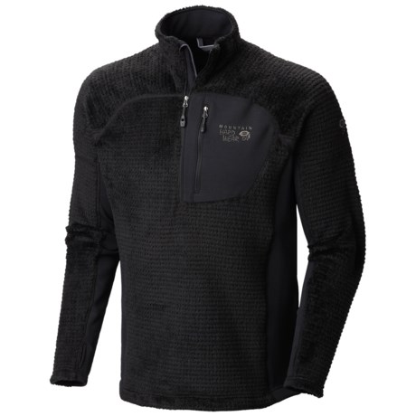 Mountain Hardwear Monkey Man Grid Fleece Pullover Jacket - Zip Neck (For Men)