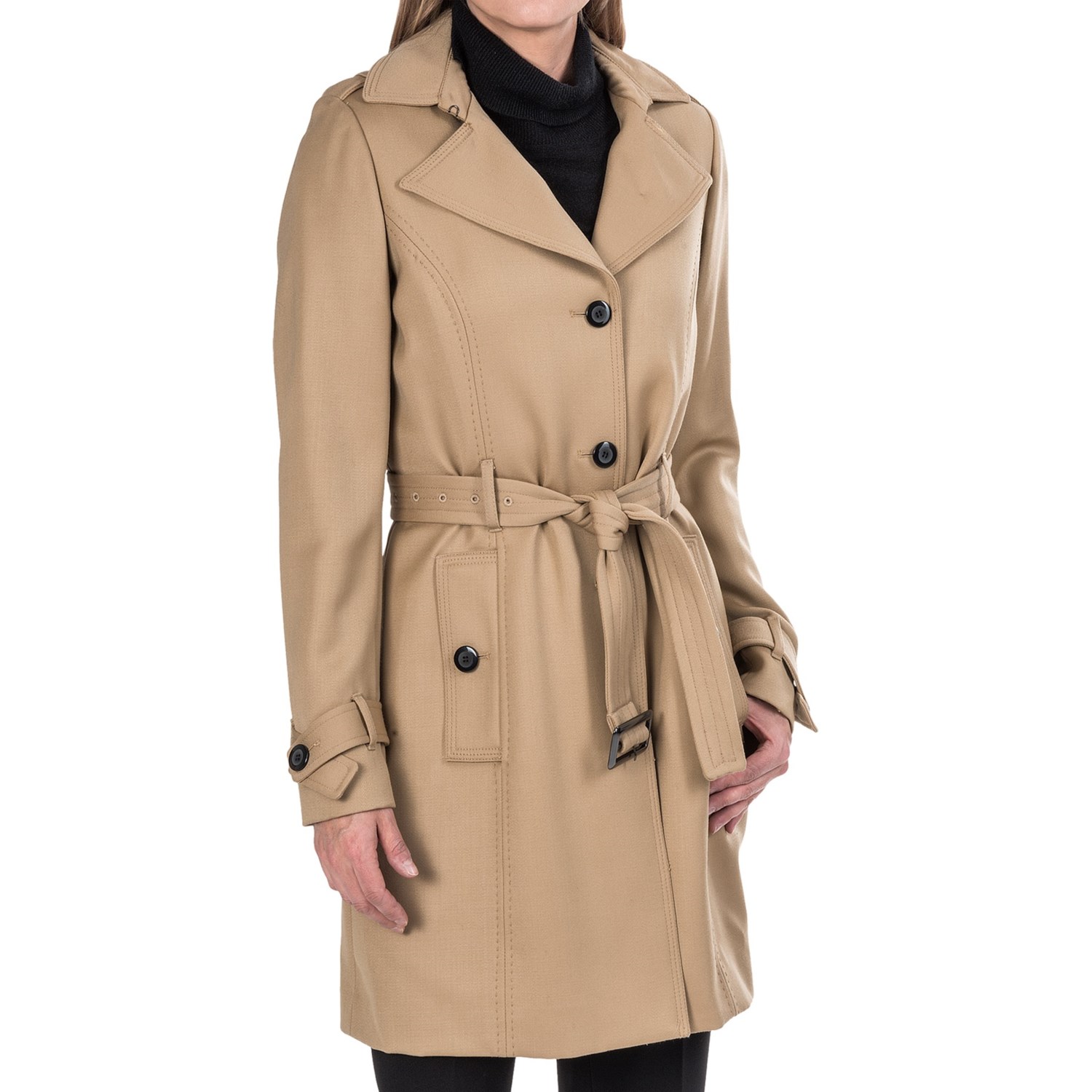 Pendleton Belted Trench Coat (For Women) 8392A - Save 62%