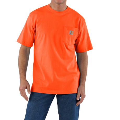 Carhartt K87 Big and Tall Loose Fit Pocket T-Shirt - Short Sleeve (For Men)