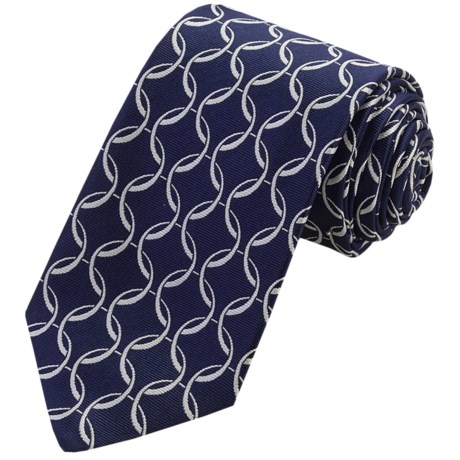 Altea Geo Circle Tie - Silk (For Men)
