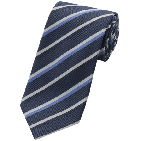 Altea Twill Stripe Tie - Silk (For Men)